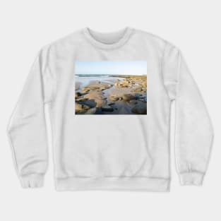 rocks in the sand Crewneck Sweatshirt